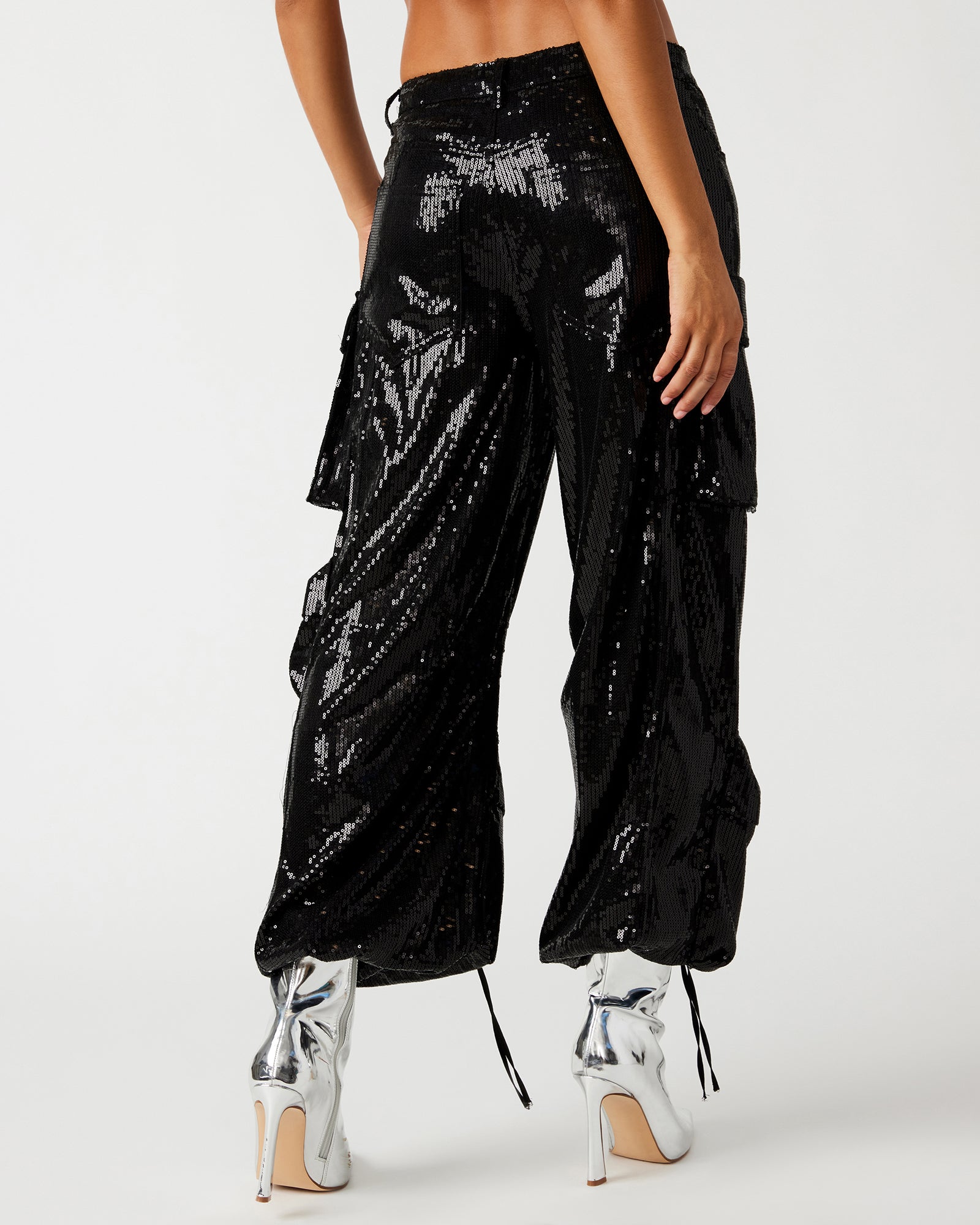 DUO SEQUIN PANT BLACK - SM REBOOTED - Image 5