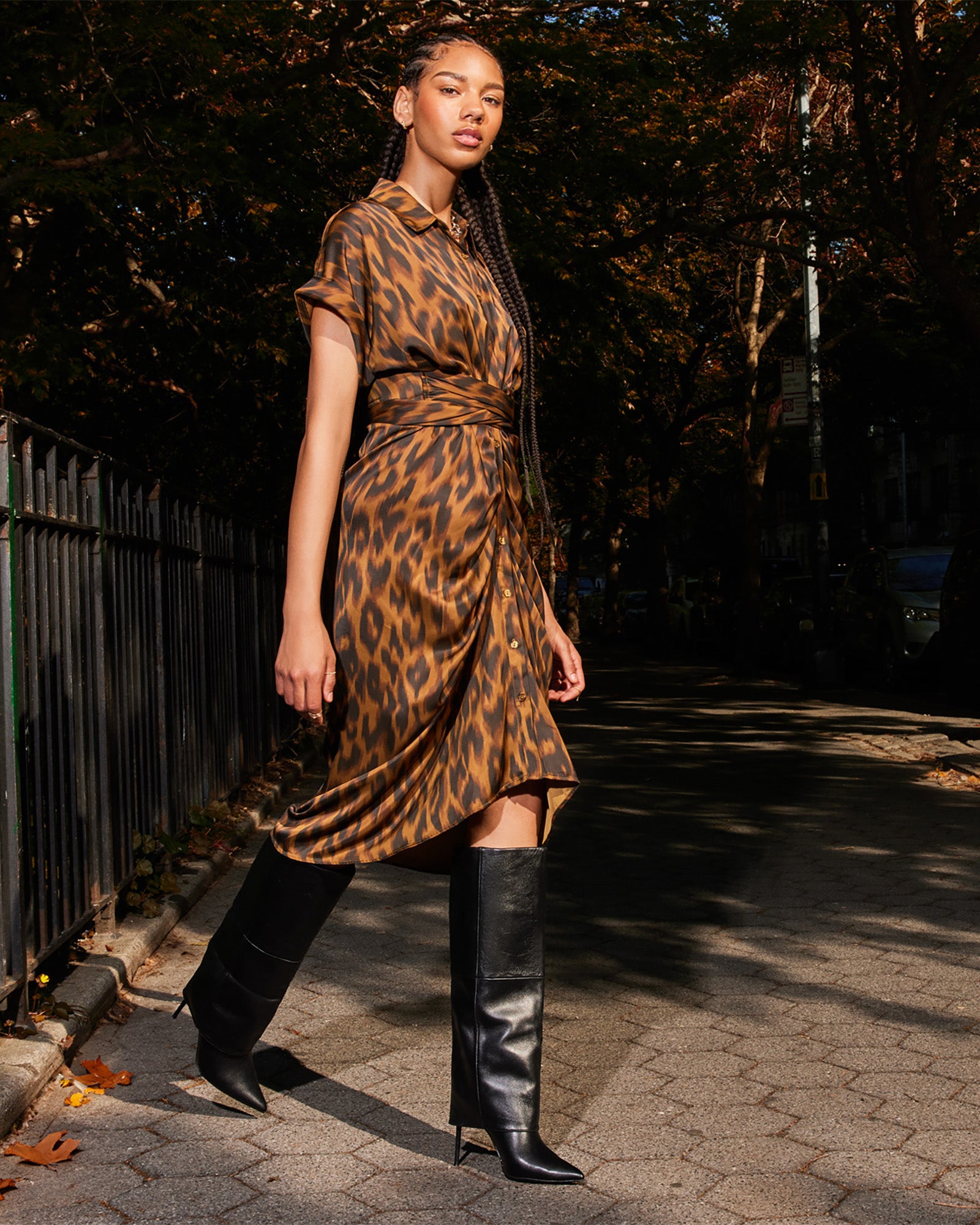 TORI DRESS LEOPARD - Image 6