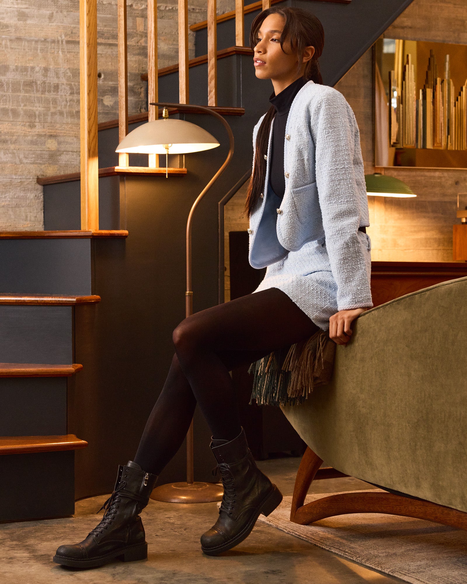 BODY SHAPER TIGHTS BLACK - Image 3