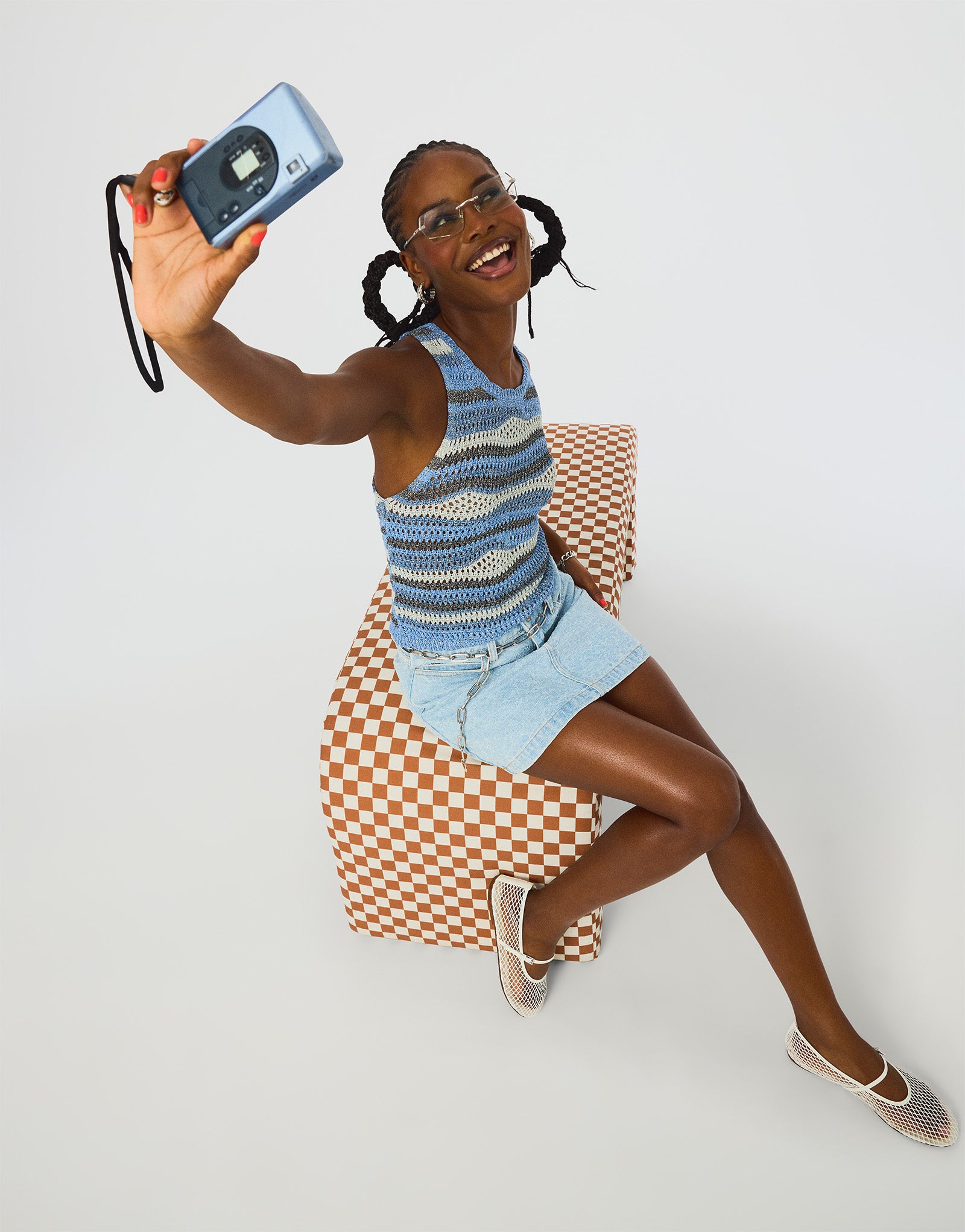 HANNAH TOP BLUE MULTI - Image 6