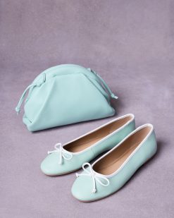 VIXEN FLAT AND HAILEE BAG PISTACHIO BUNDLE