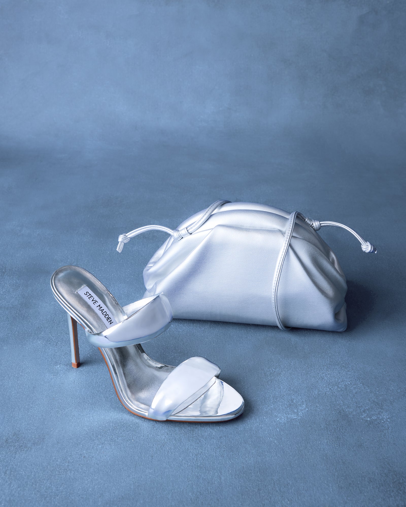 SATURN HEEL AND HAILEE BAG SILVER BUNDLE