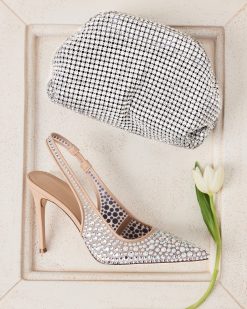 REYES HEEL AND HAILEE BAG RHINESTONE BUNDLE