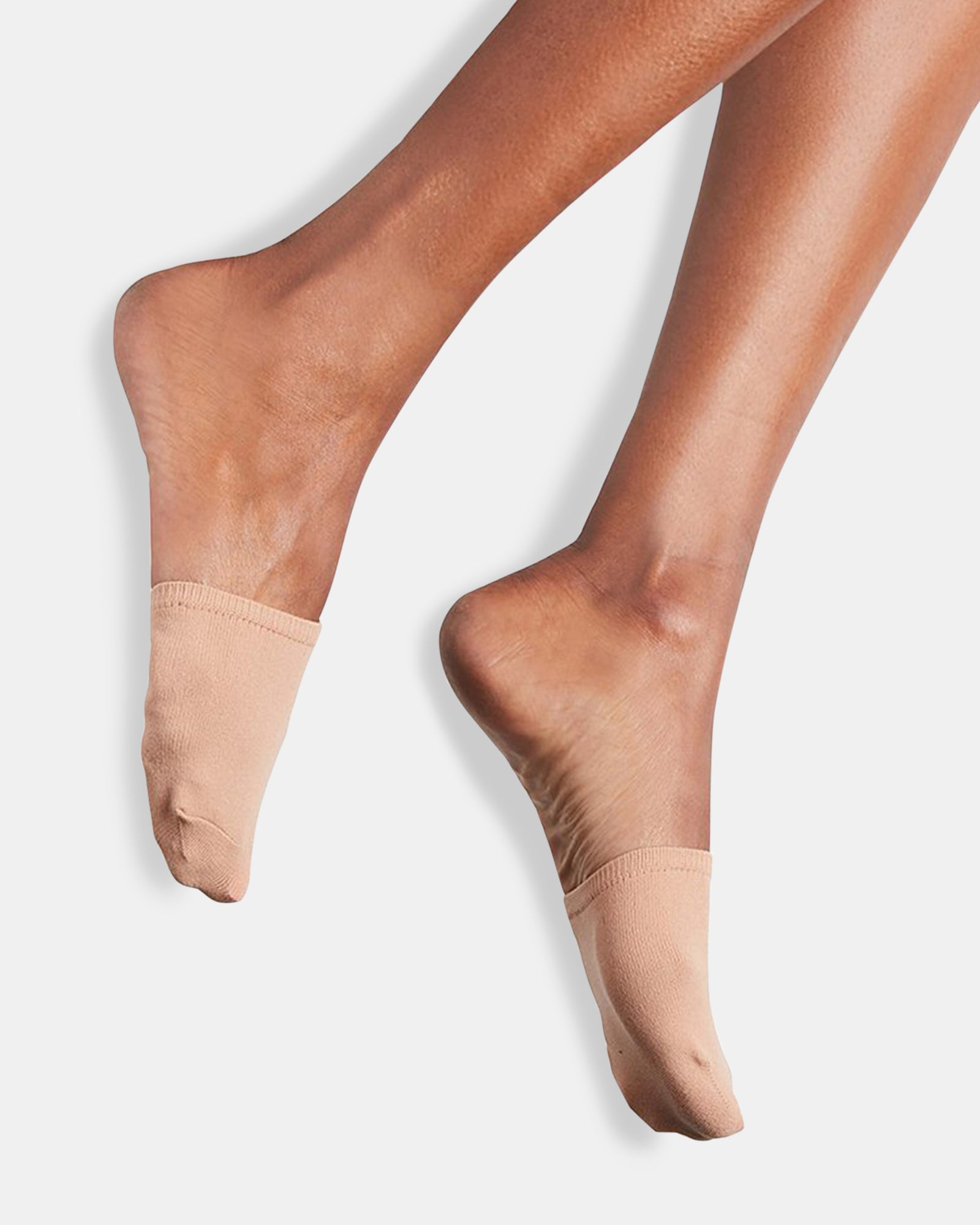 CAP TOE SOCKS BLACK/TAN - Image 2