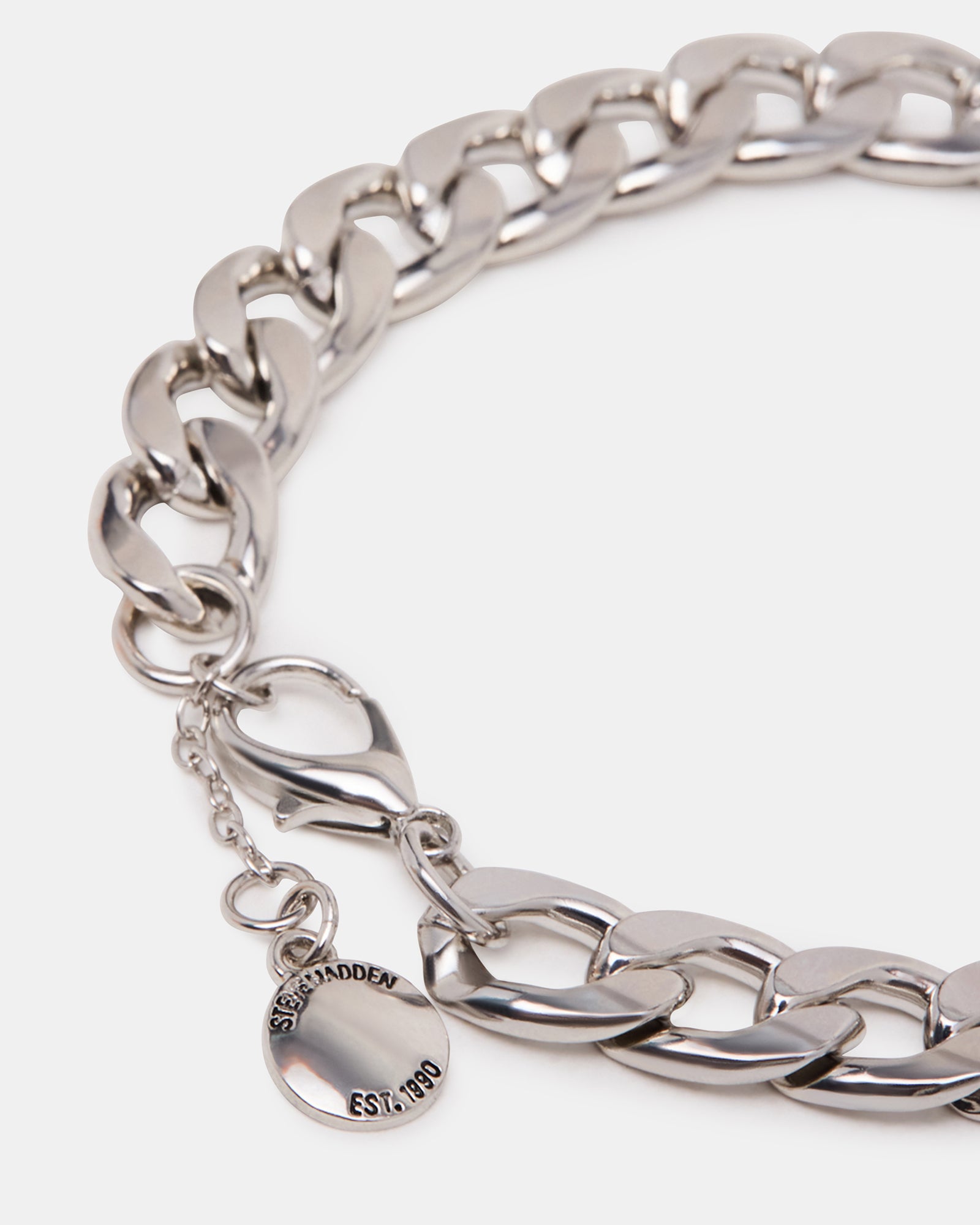 LINK CHAIN ANKLET SILVER - Image 2
