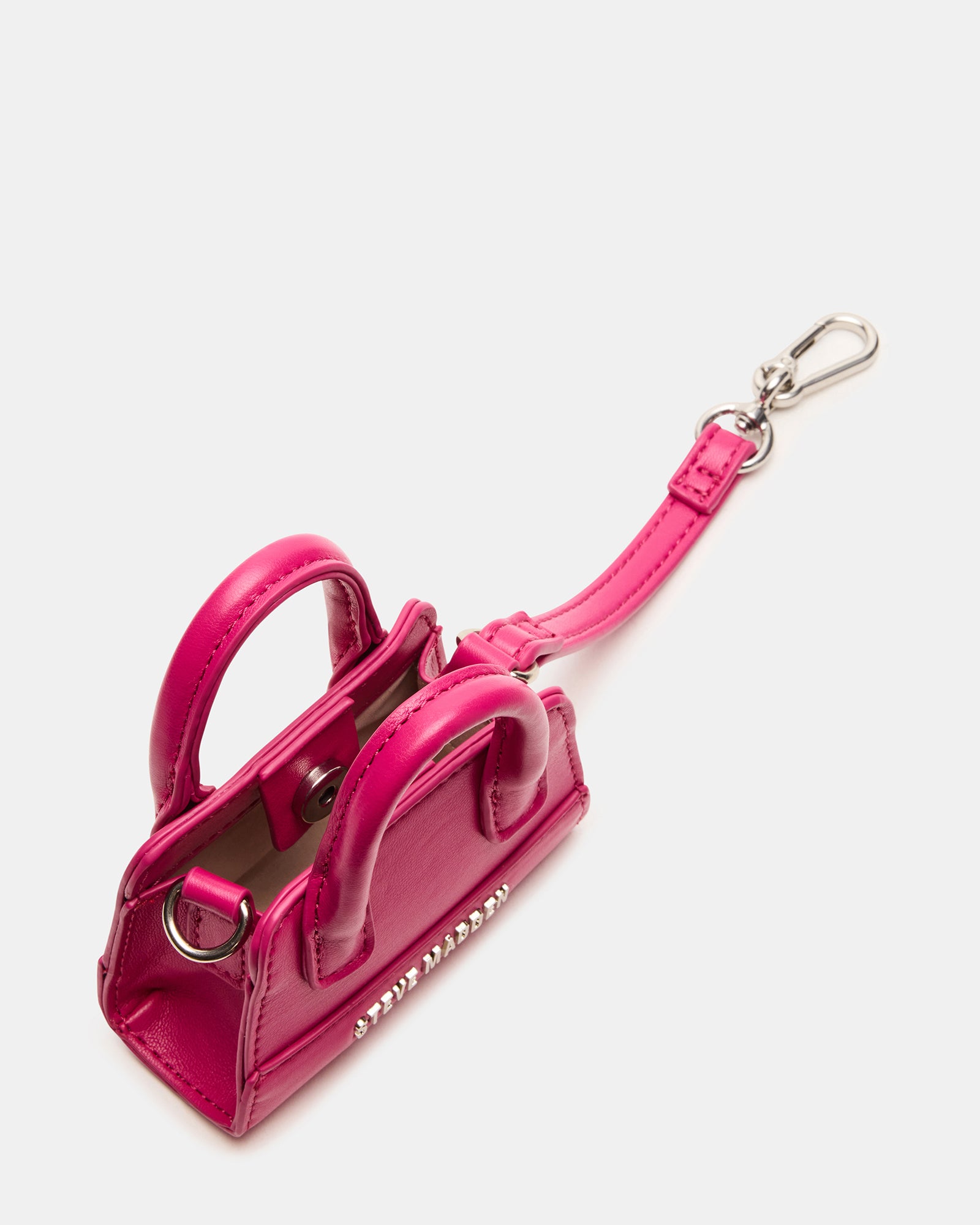 MICRO TOTE BAG CHARM FUCHSIA - Image 4