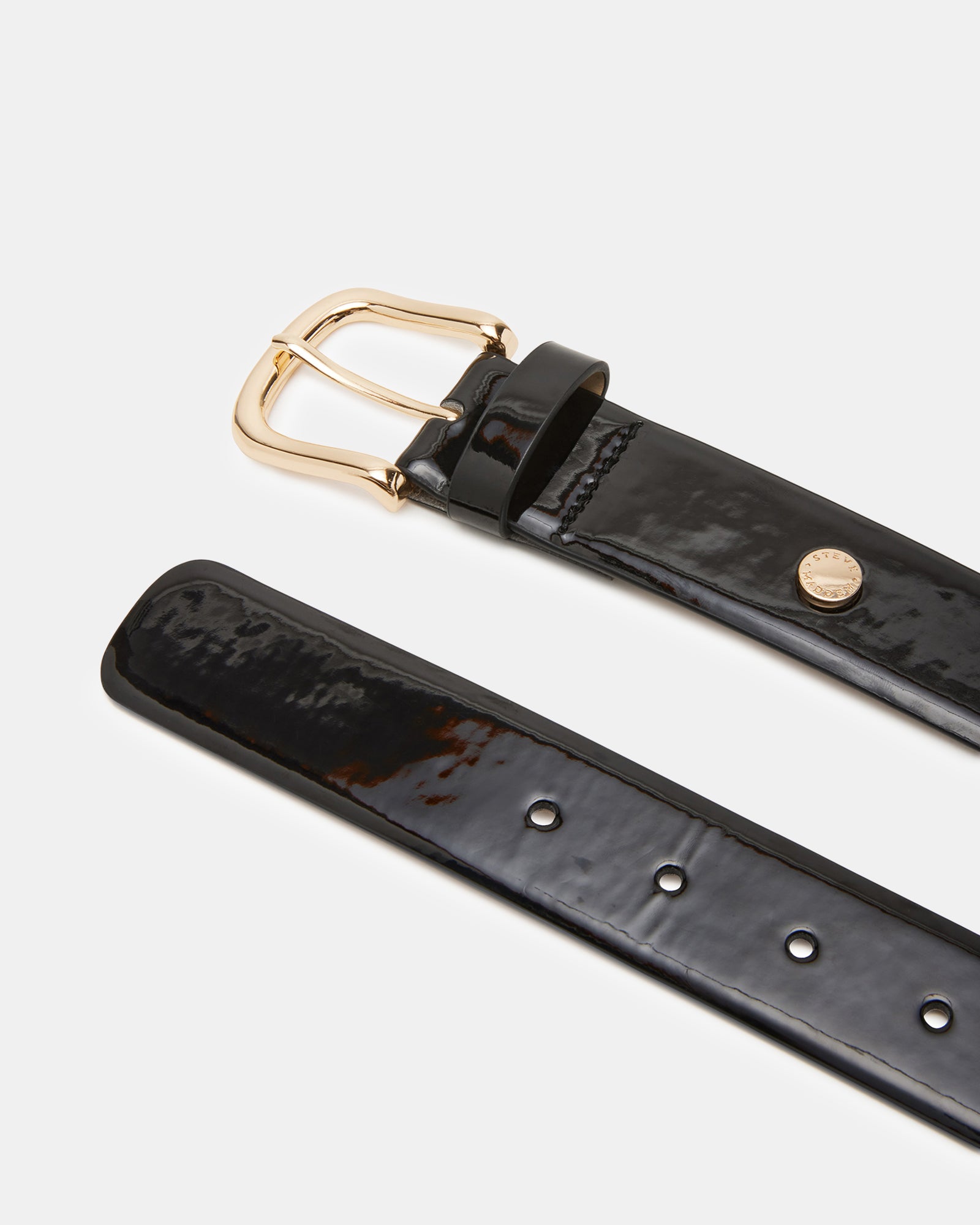 CLASSIC PATENT BELT BLACK - Image 2