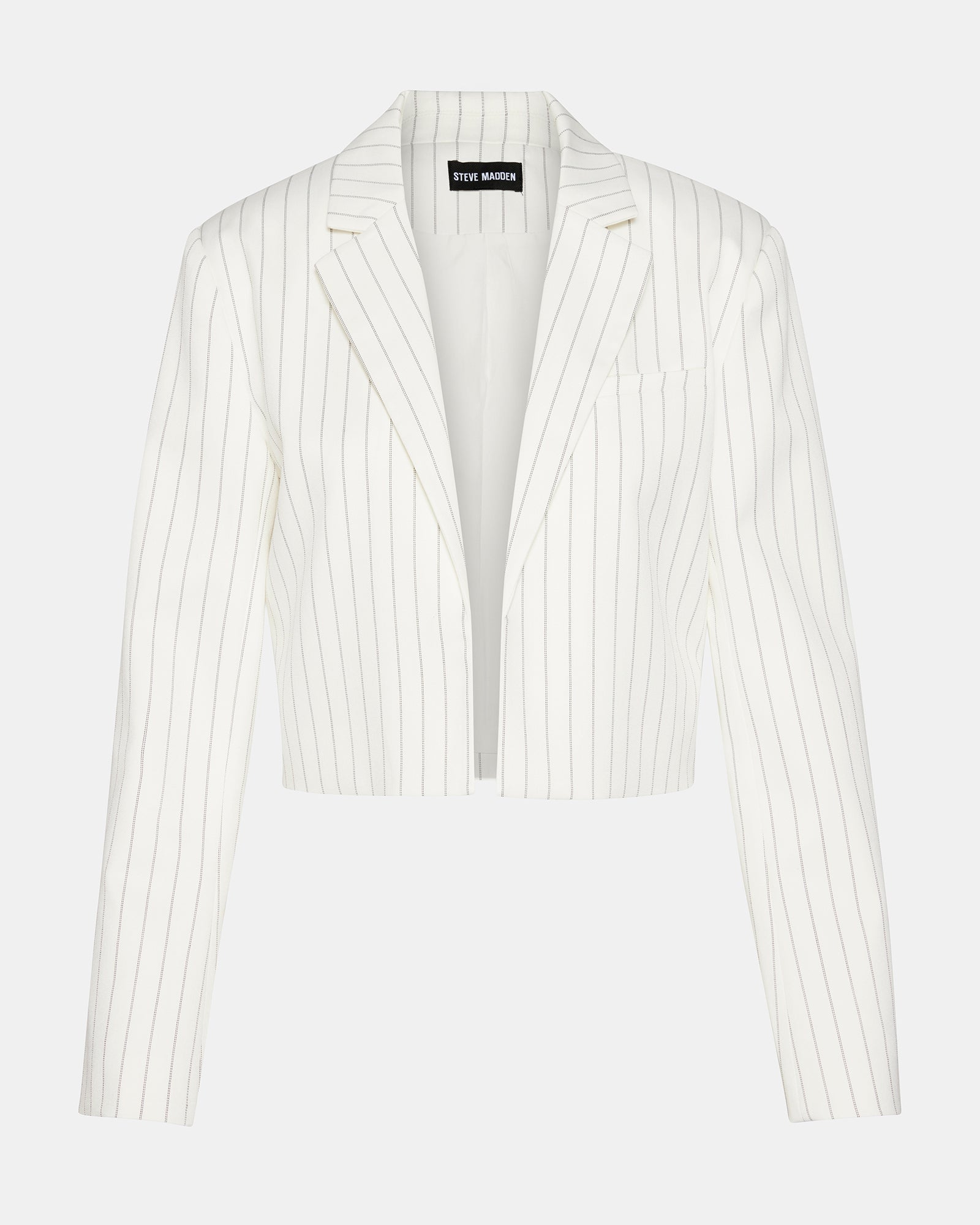 RUPI CROPPED BLAZER WHITE/BLACK - Image 7