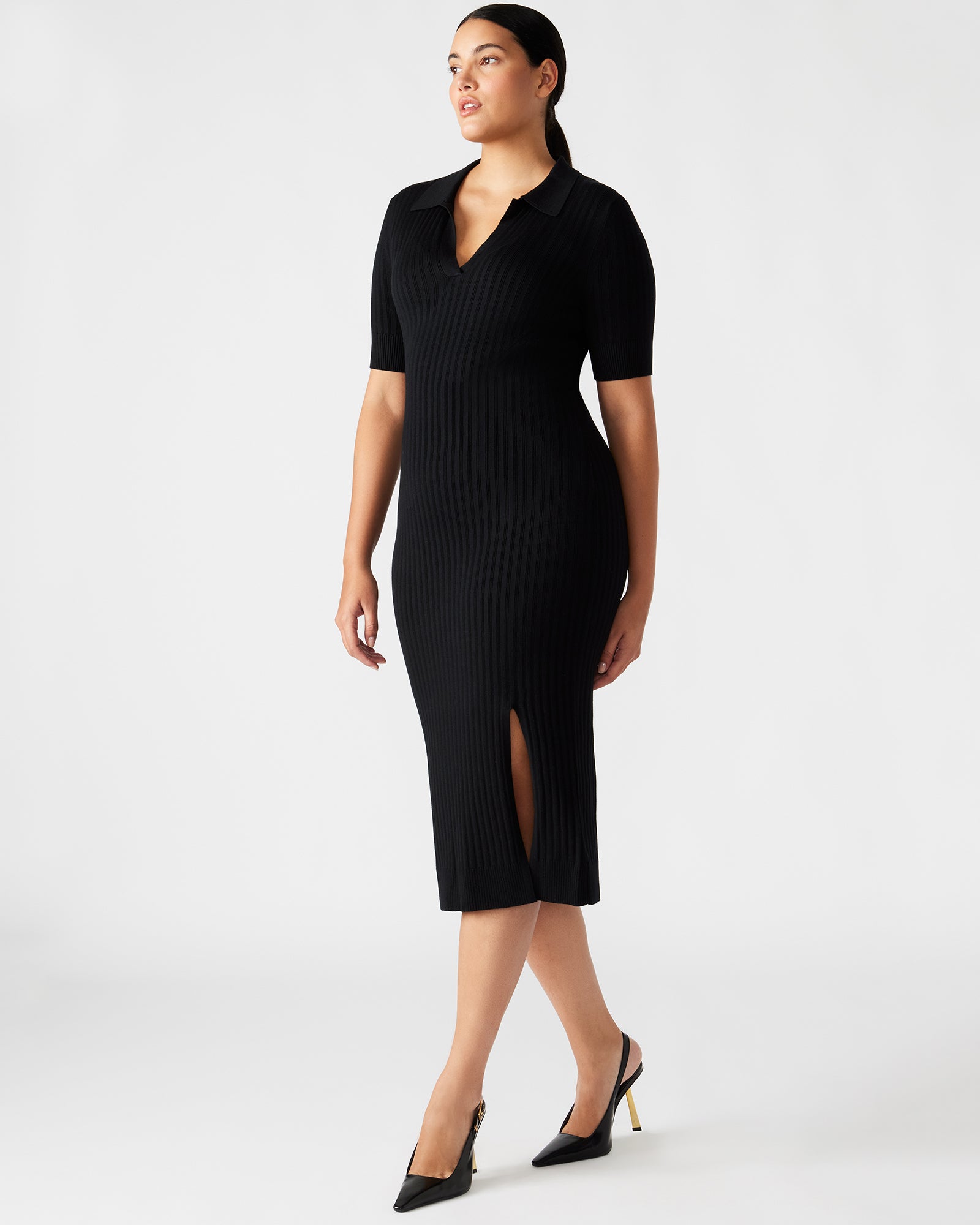 LINDY DRESS BLACK - Image 3