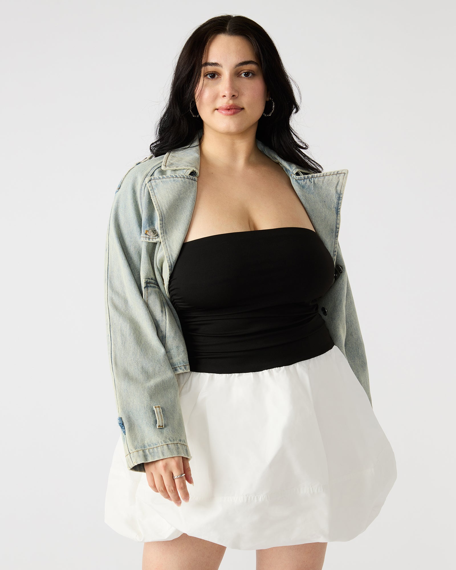 AMARI DRESS BLACK/WHITE - Image 5