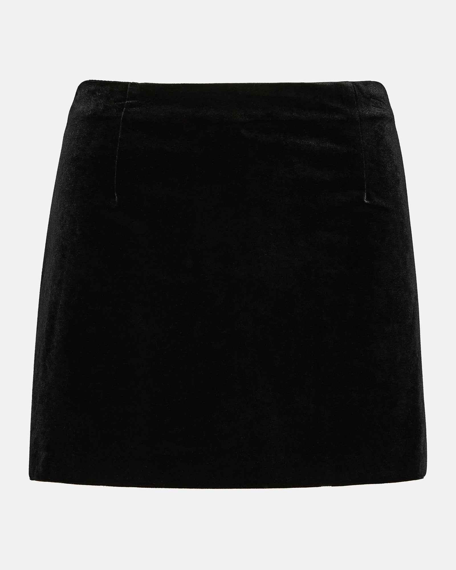 CINDI VELVET SKORT BLACK - Image 5