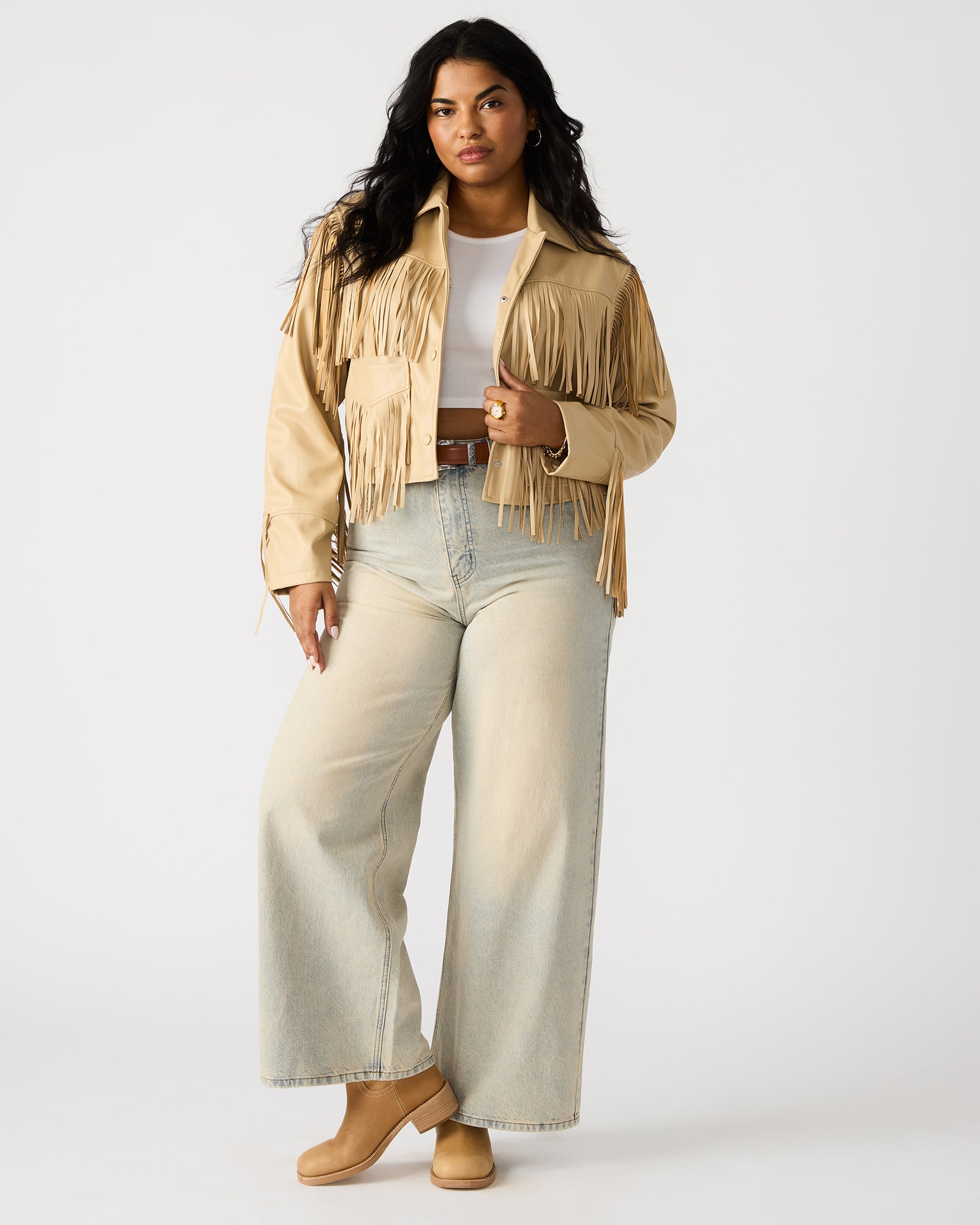 HALIA JACKET TAN - Image 5