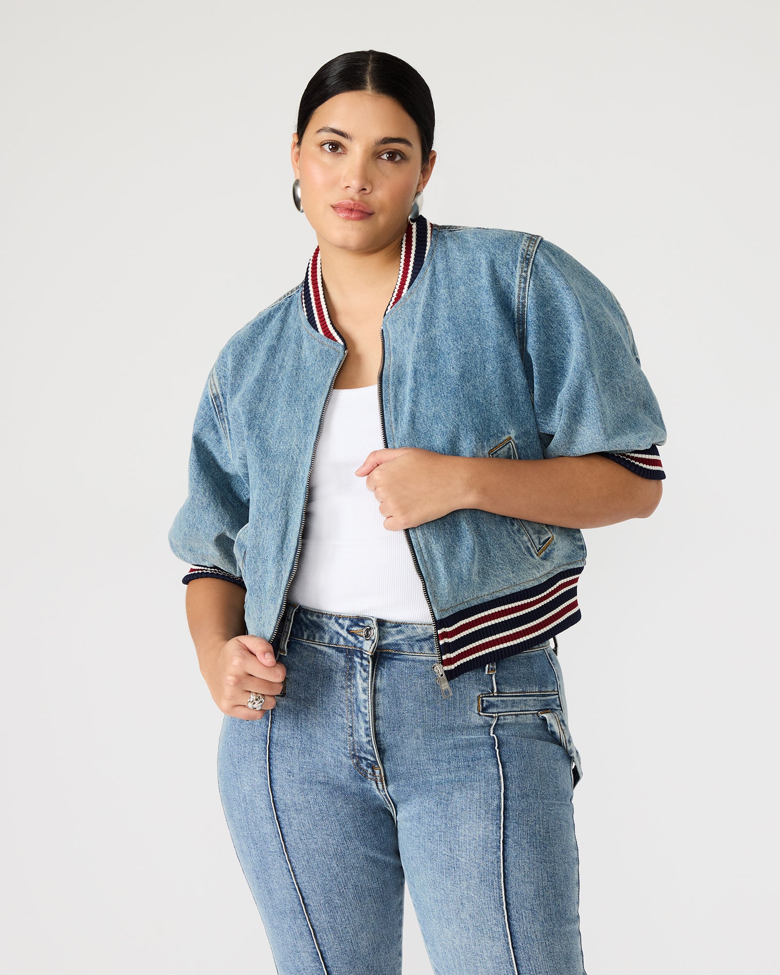 ZAMORA JACKET DENIM MULTI