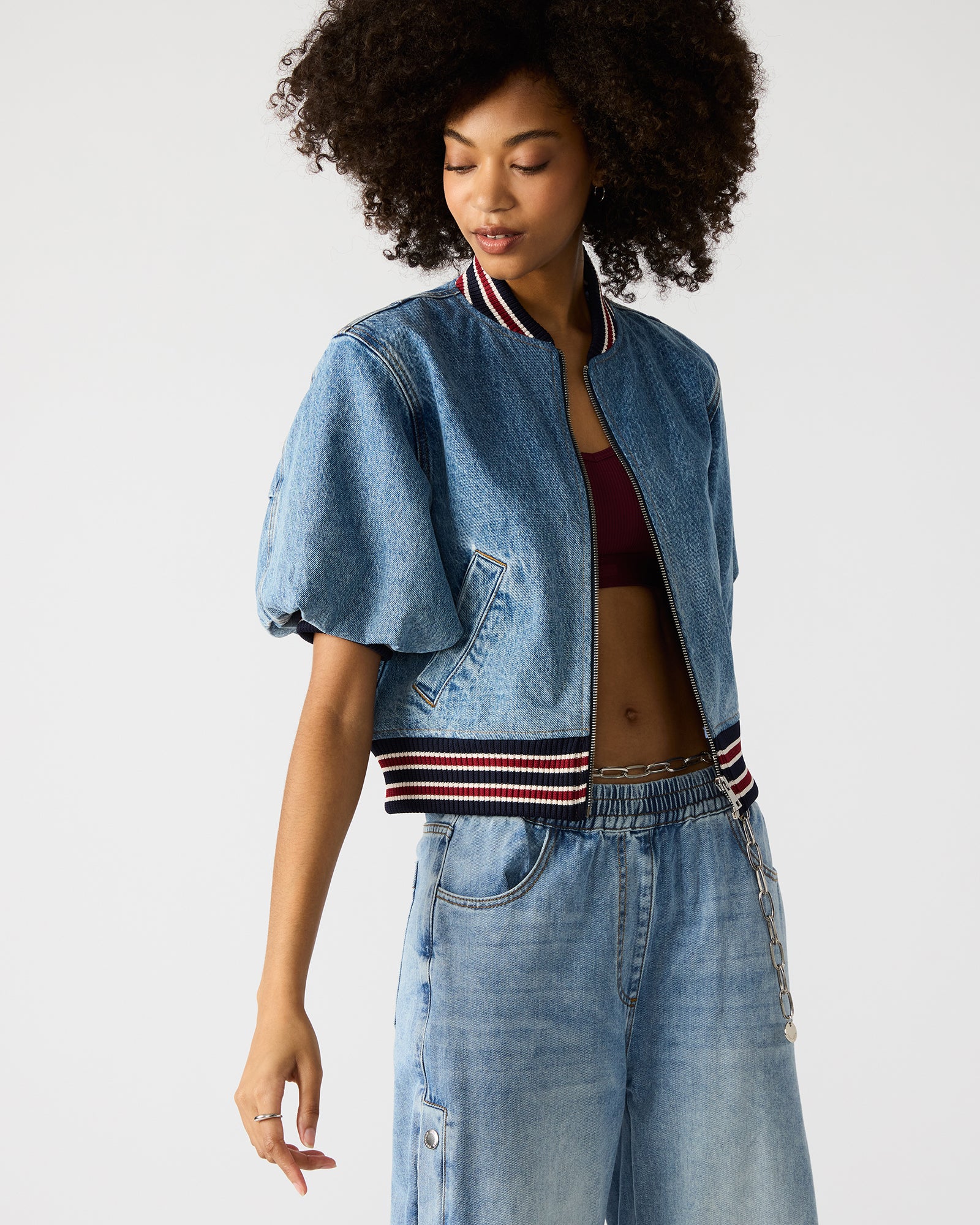 ZAMORA JACKET DENIM MULTI - Image 3