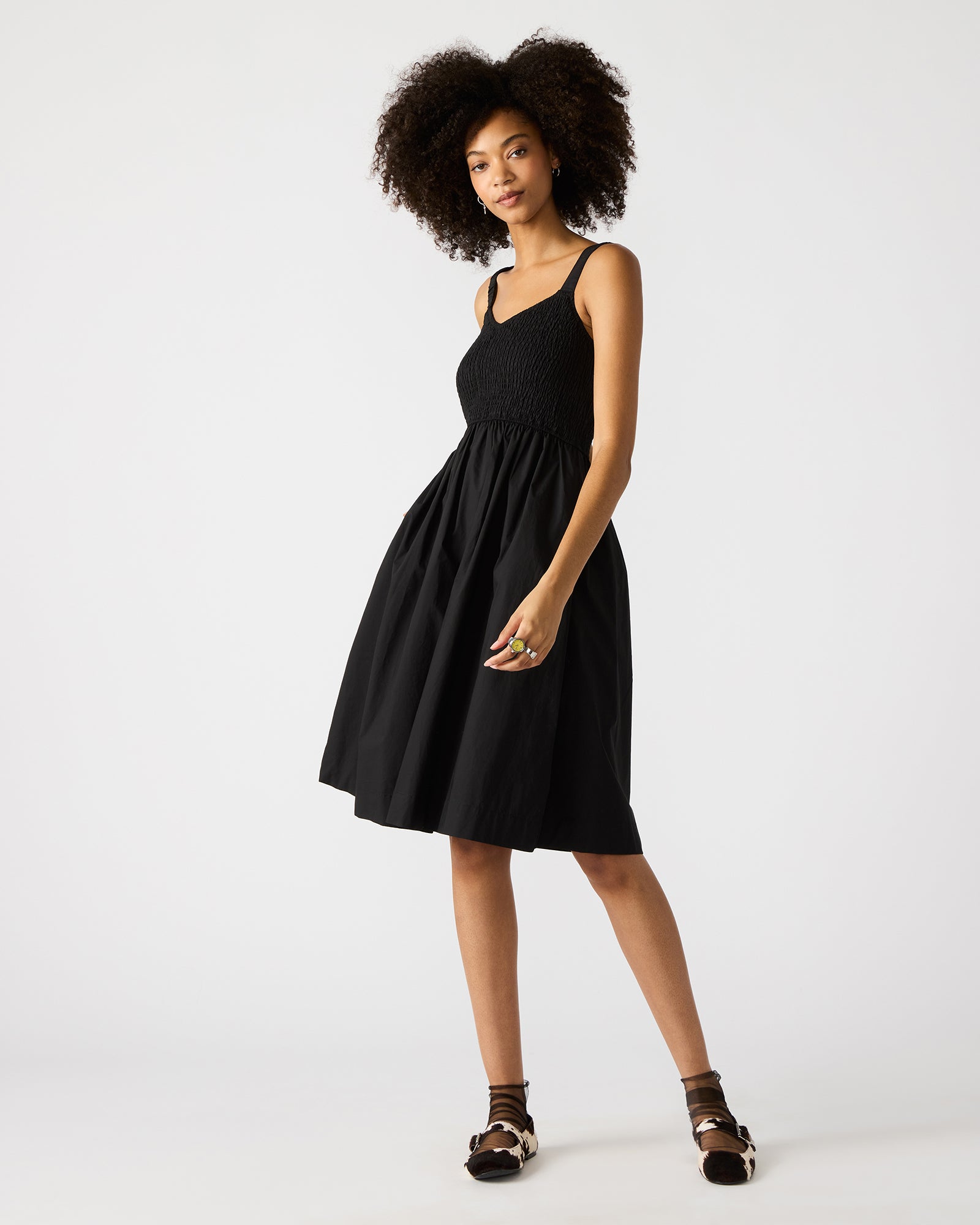 FLEUR DRESS BLACK - Image 3