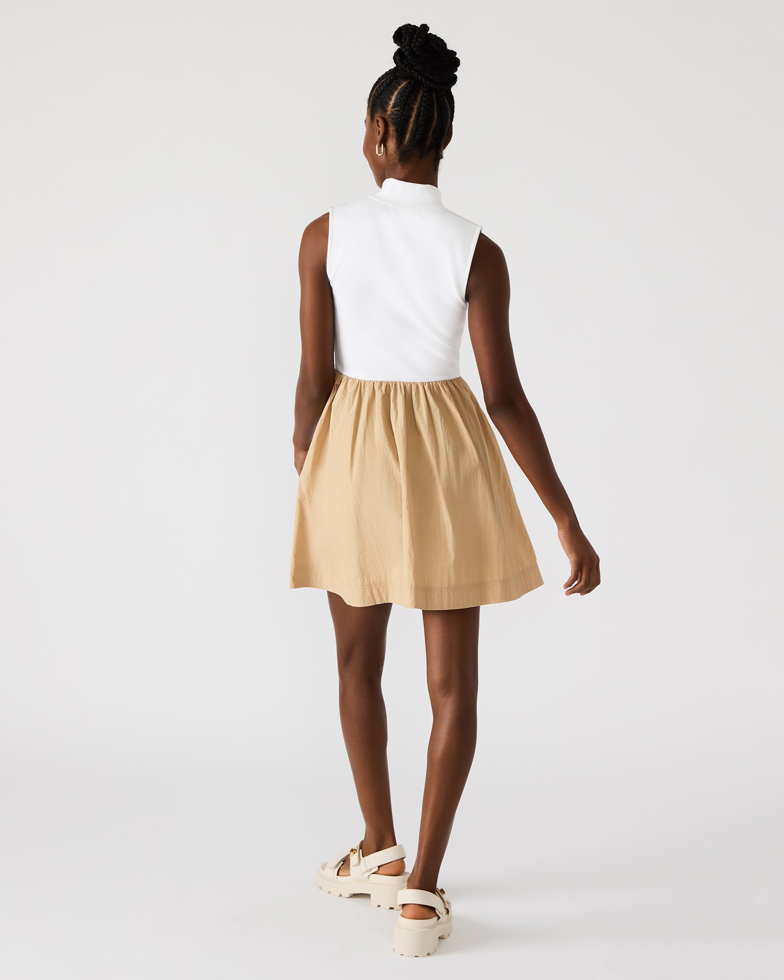 LYON DRESS TAUPE - Image 3