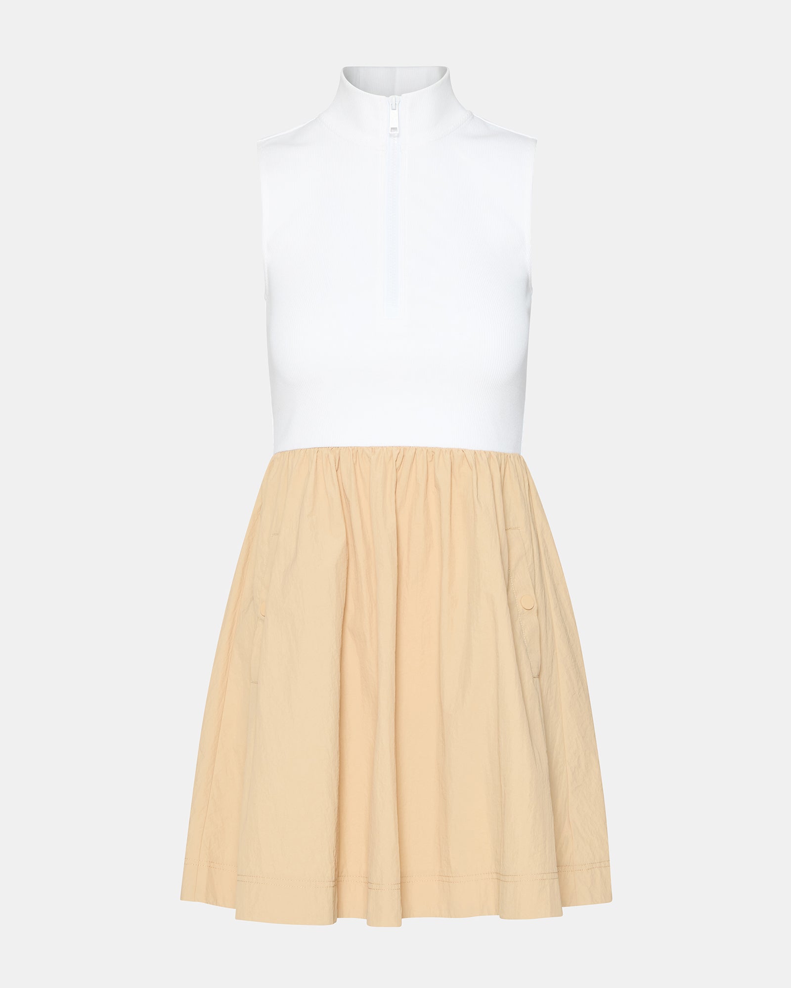 LYON DRESS TAUPE - Image 5