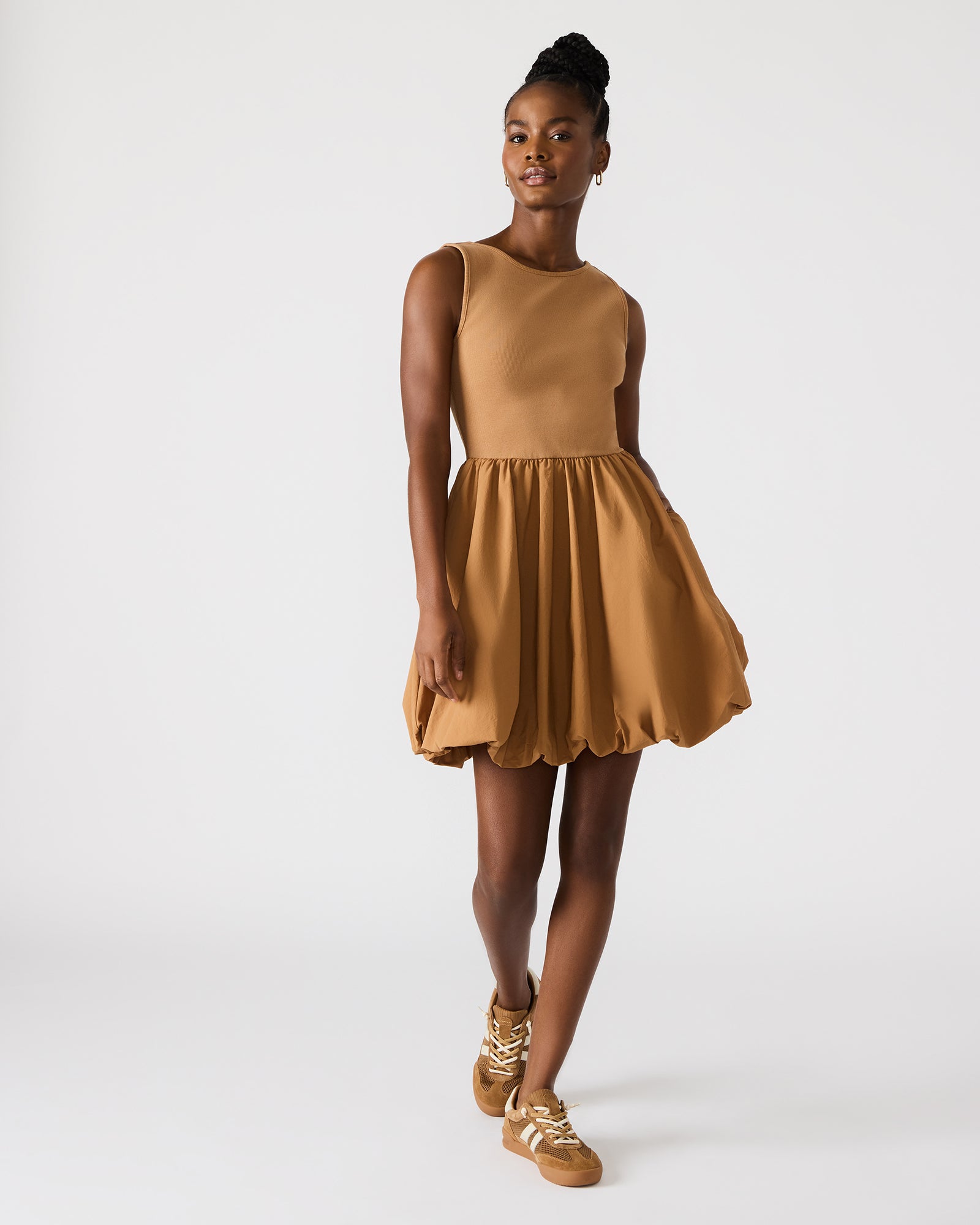 PALERMO DRESS CARAMEL - Image 2