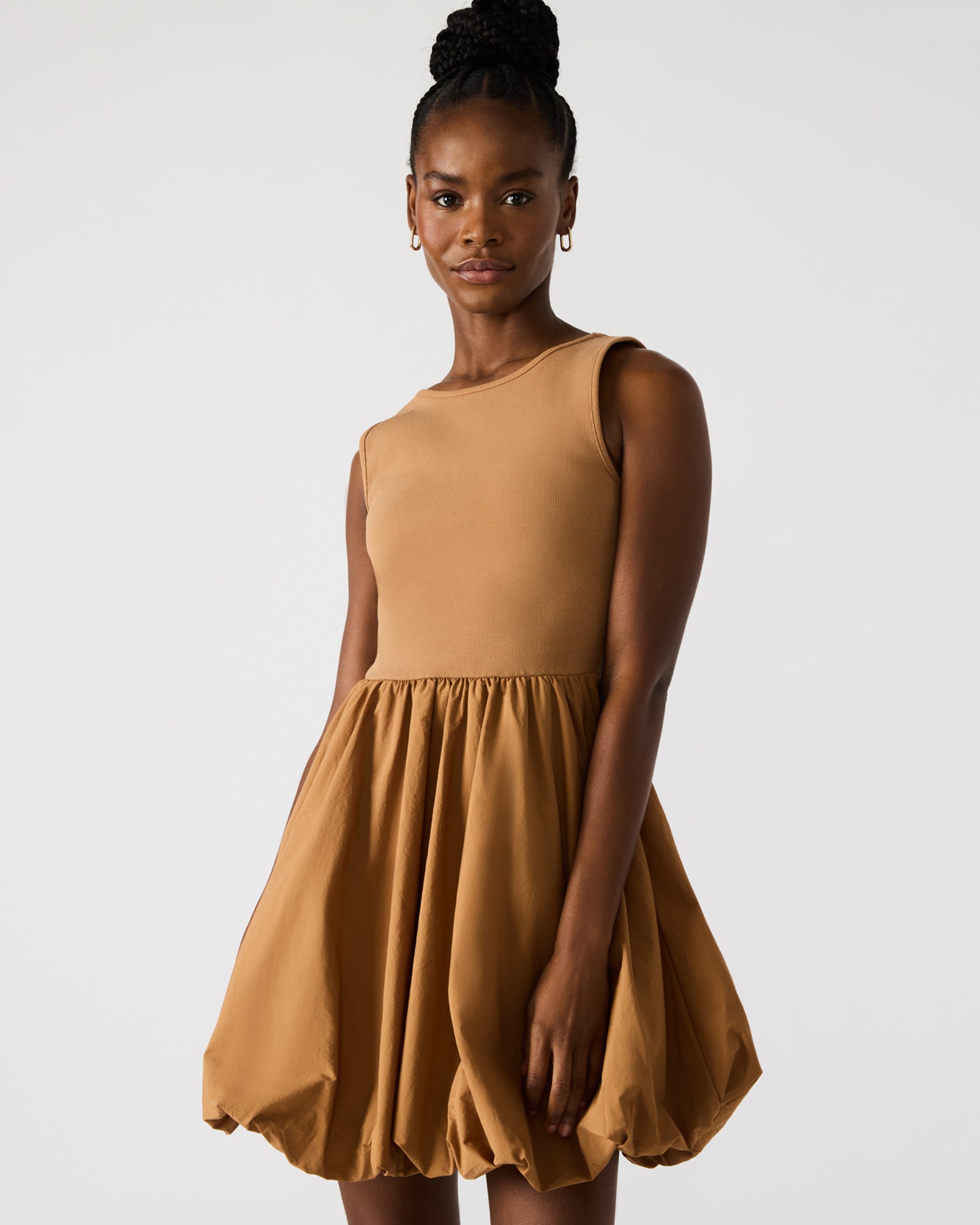 PALERMO DRESS CARAMEL - Image 3
