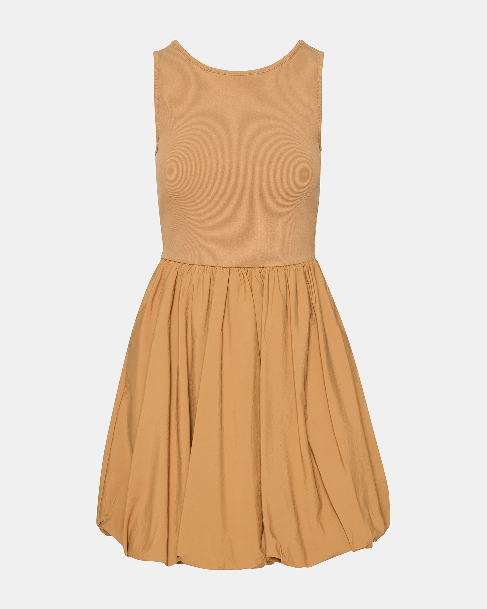 PALERMO DRESS CARAMEL - Image 5