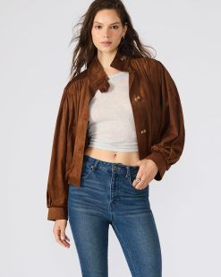 DIERDRA JACKET CHICORY COFFEE