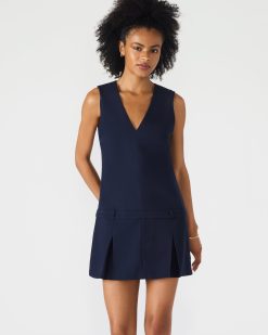 HENLEY DRESS MIDNIGHT