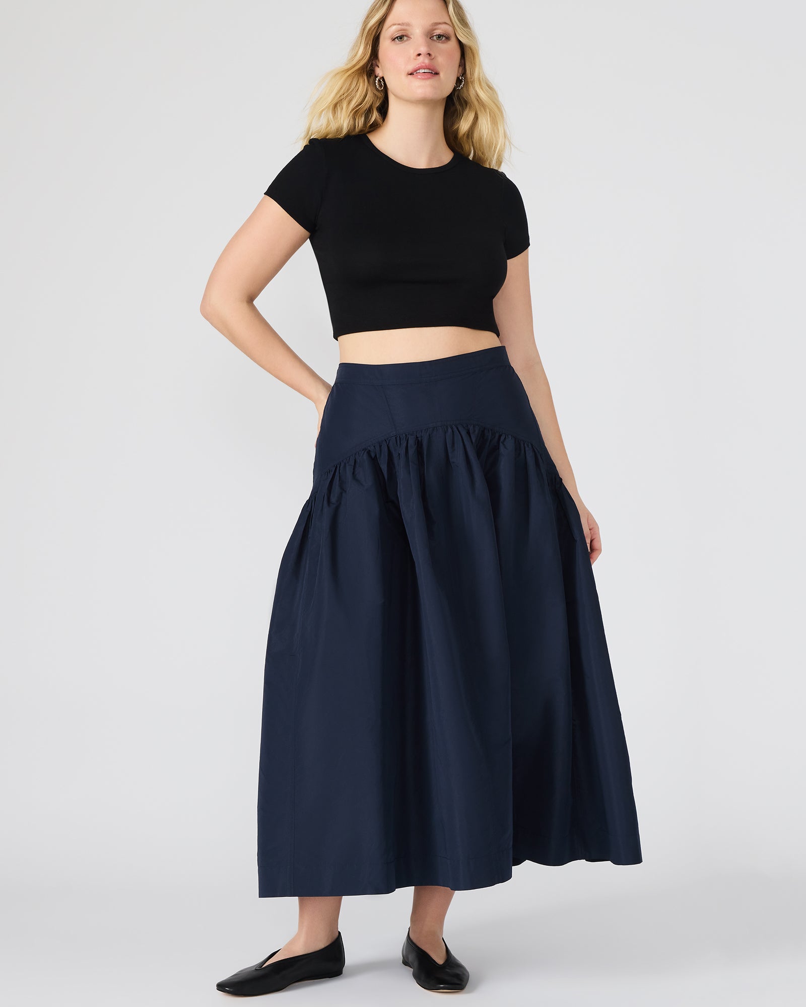 DELILAH SKIRT MIDNIGHT