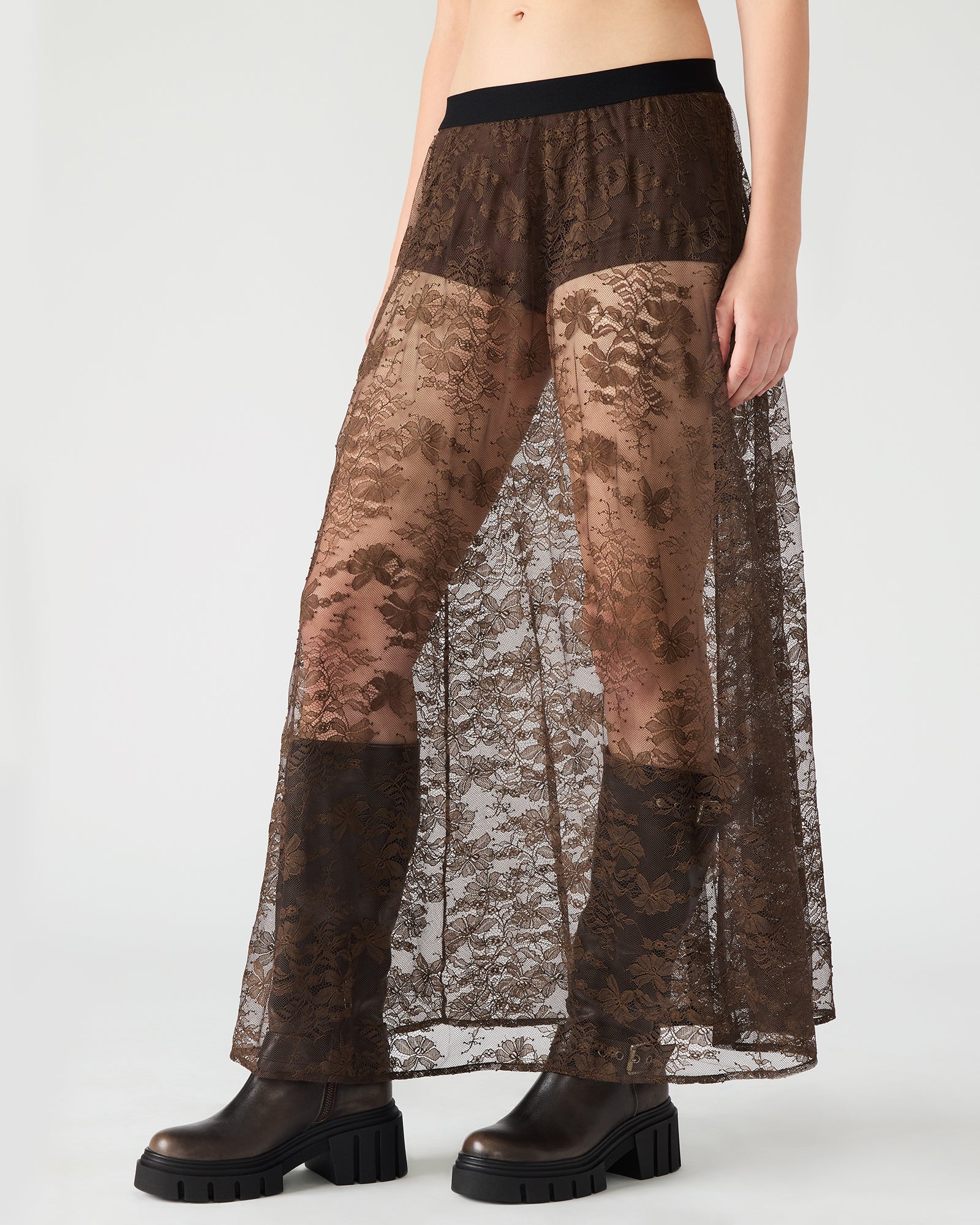 GISELA SKIRT DARK ESPRESSO - Image 3