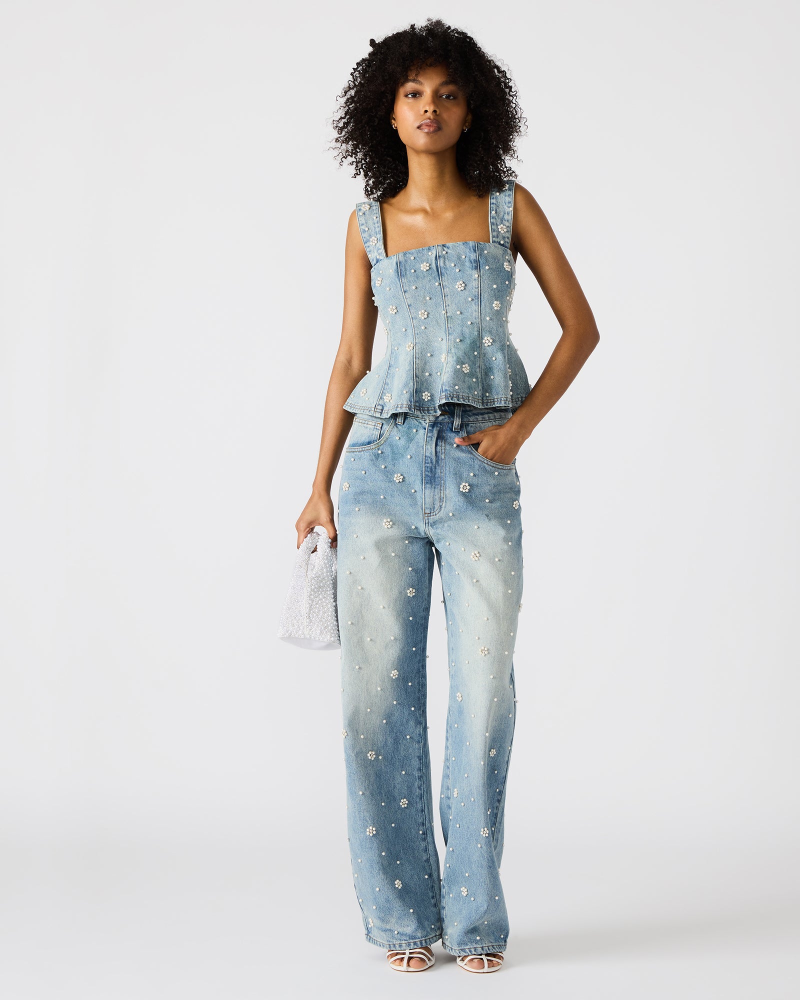 PENELOPI DENIM TOP - Image 5