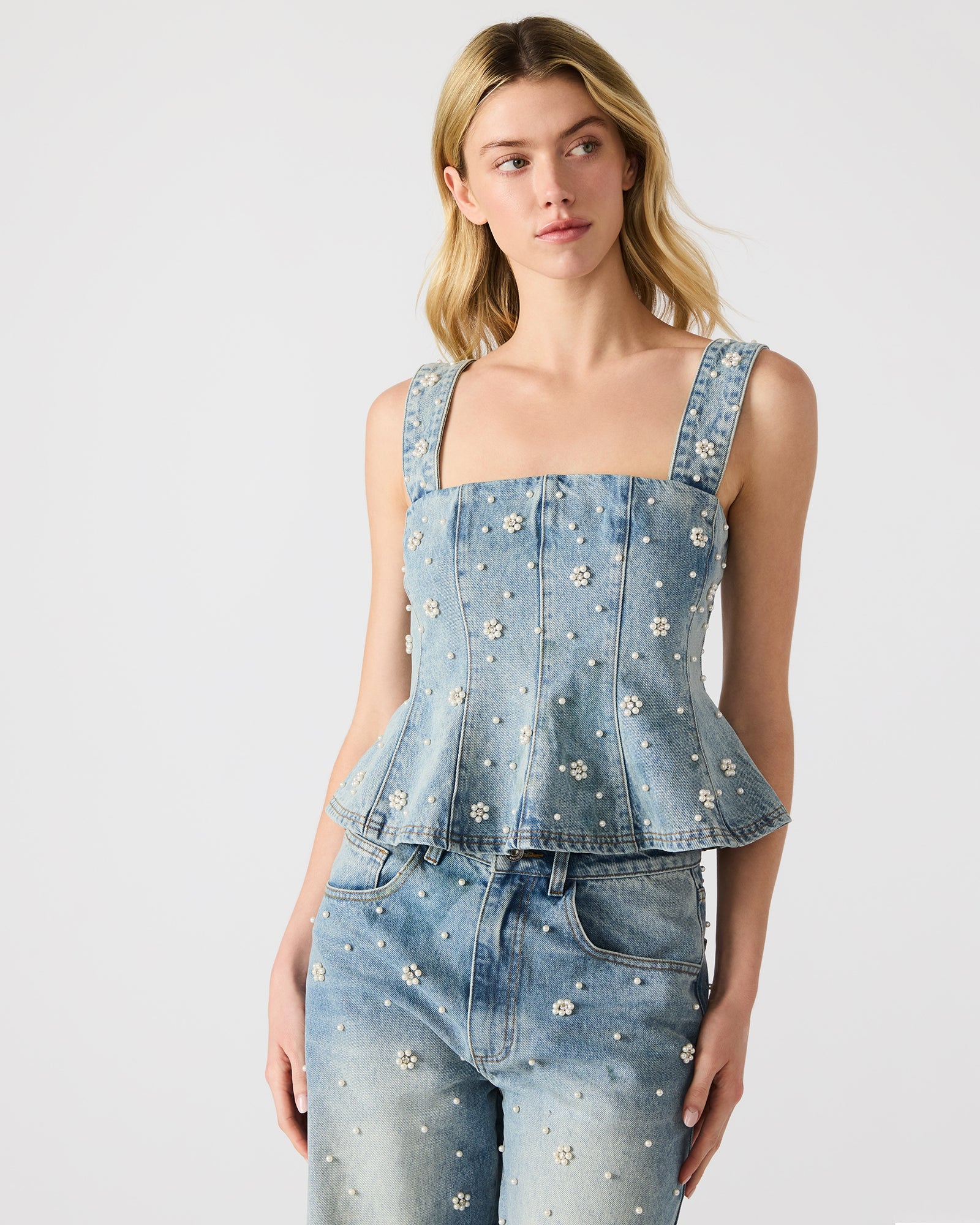 PENELOPI DENIM TOP - Image 2