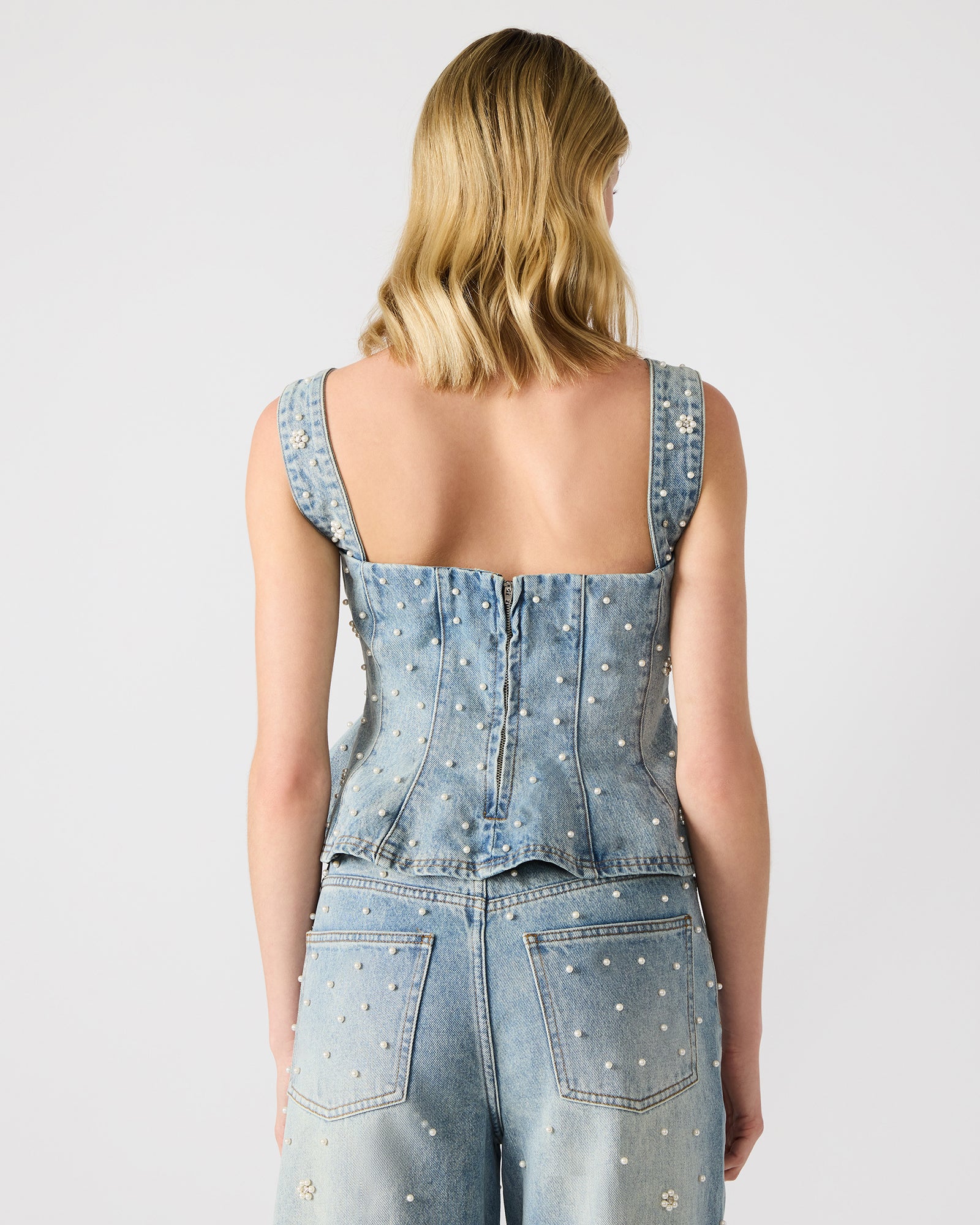 PENELOPI DENIM TOP - Image 3