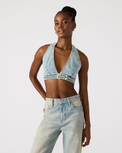 GRAZIELLA DENIM TOP