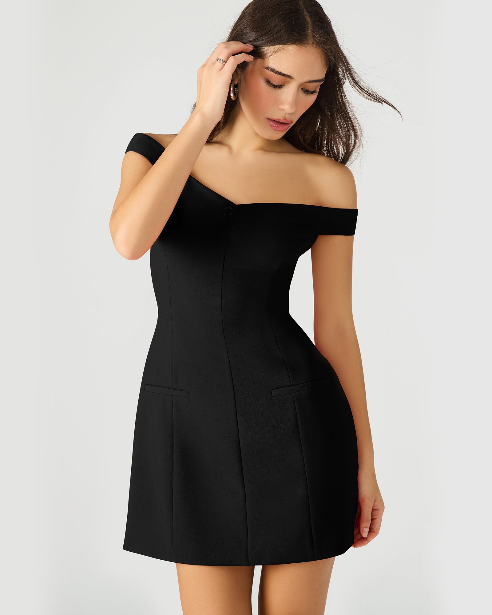YANA DRESS BLACK - Image 2