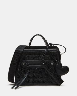 EVELYN CHARMS BAG BLACK/BLACK