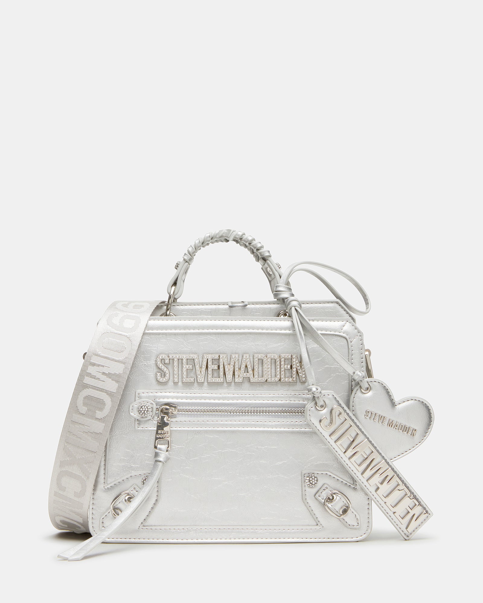 EVELYN CHARMS BAG SILVER