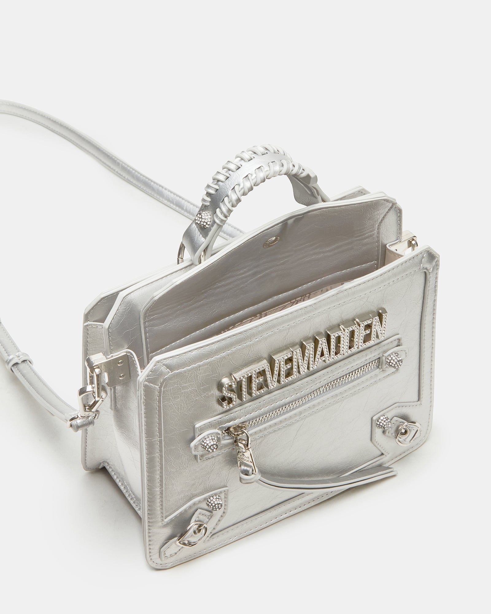 EVELYN CHARMS BAG SILVER - Image 5