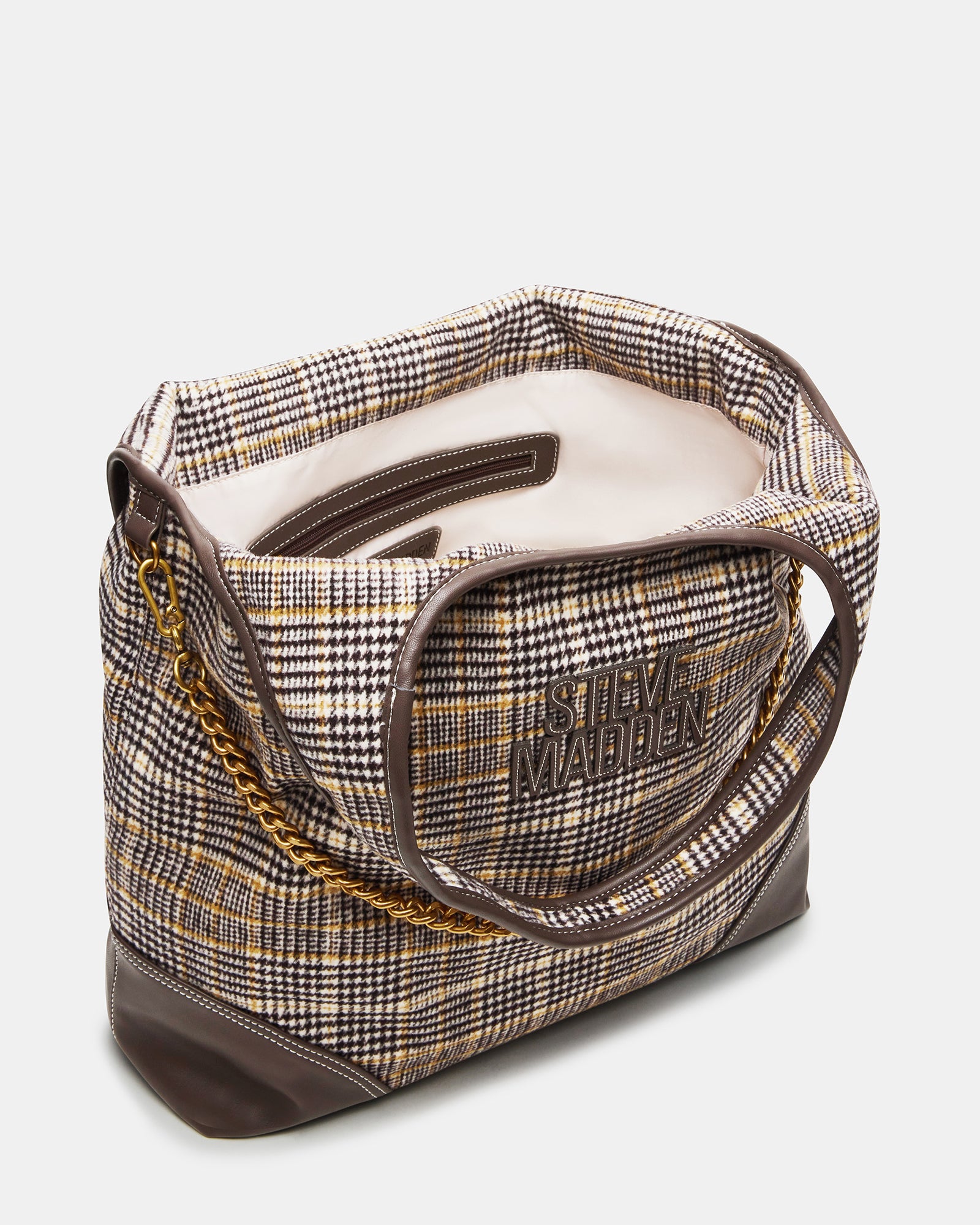 GRUNGY BAG PLAID BROWN MULTI - Image 5