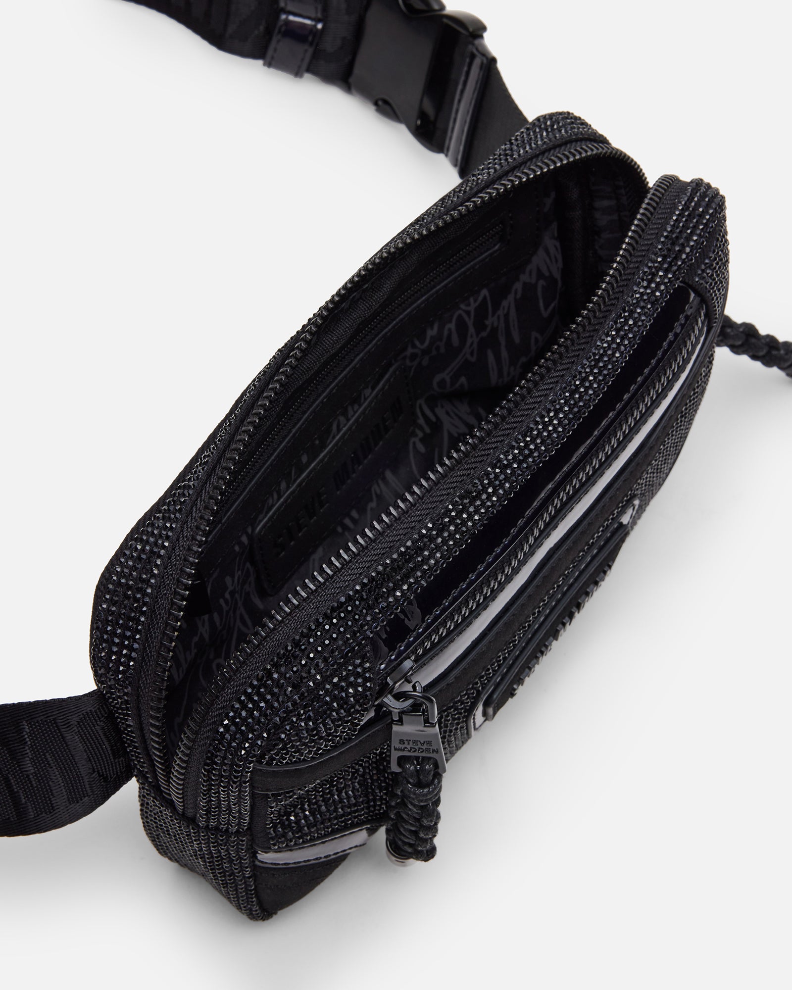 MADRID BAG BLACK RHINESTONES - Image 4