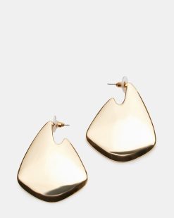 GEOMETRIC EARRINGS GOLD
