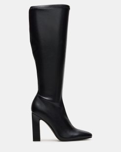 ARIA BLACK WIDE CALF