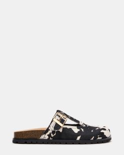 ATTICUS BLACK COW PRINT