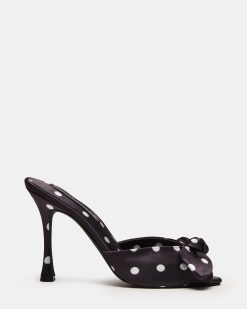 DAPPER BLACK/WHITE POLKA DOT