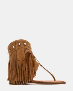 FOWLER CHESTNUT SUEDE