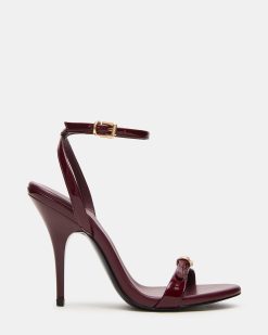 FOXX BURGUNDY PATENT