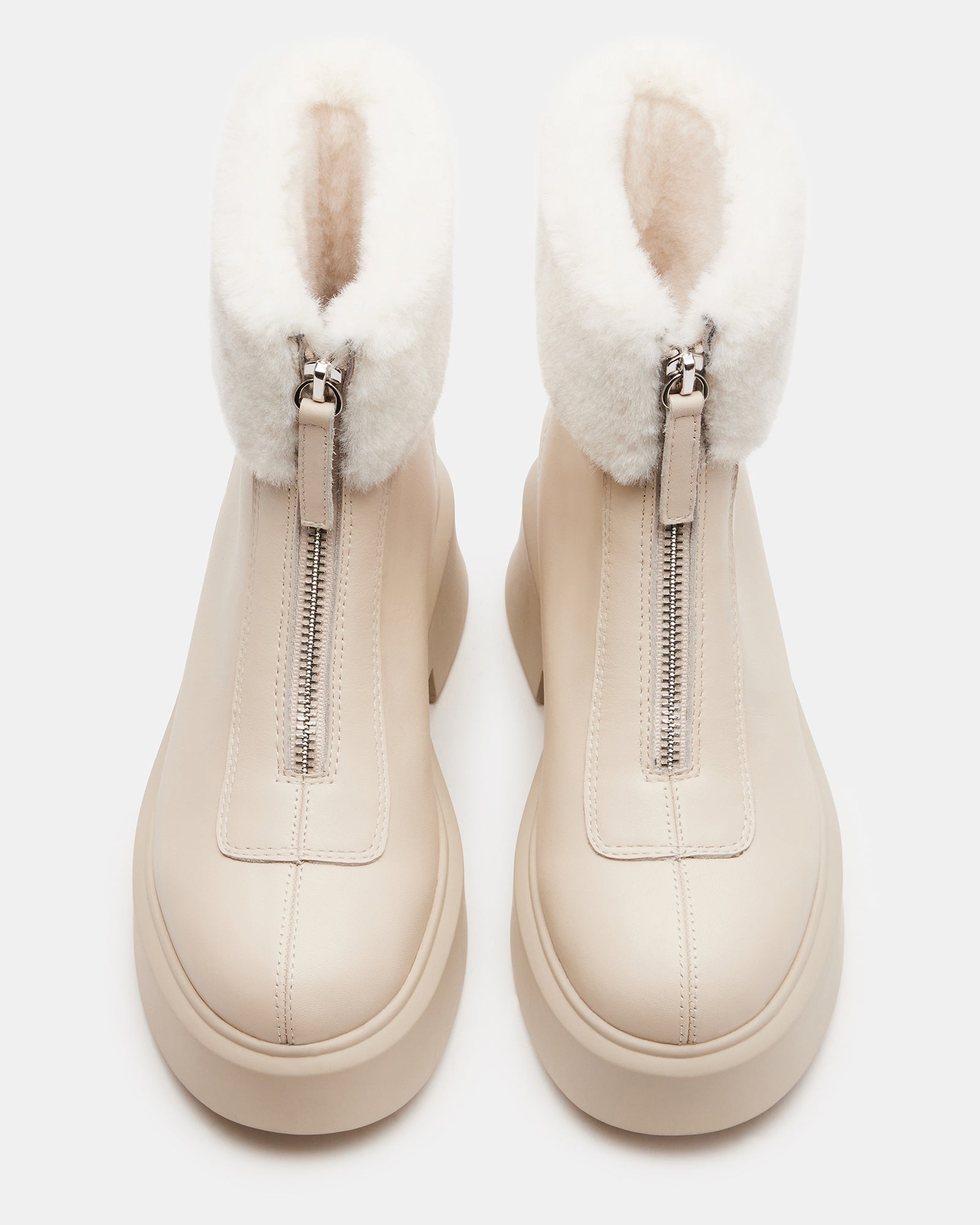 JONES FAUX FUR BONE LEATHER - Image 4