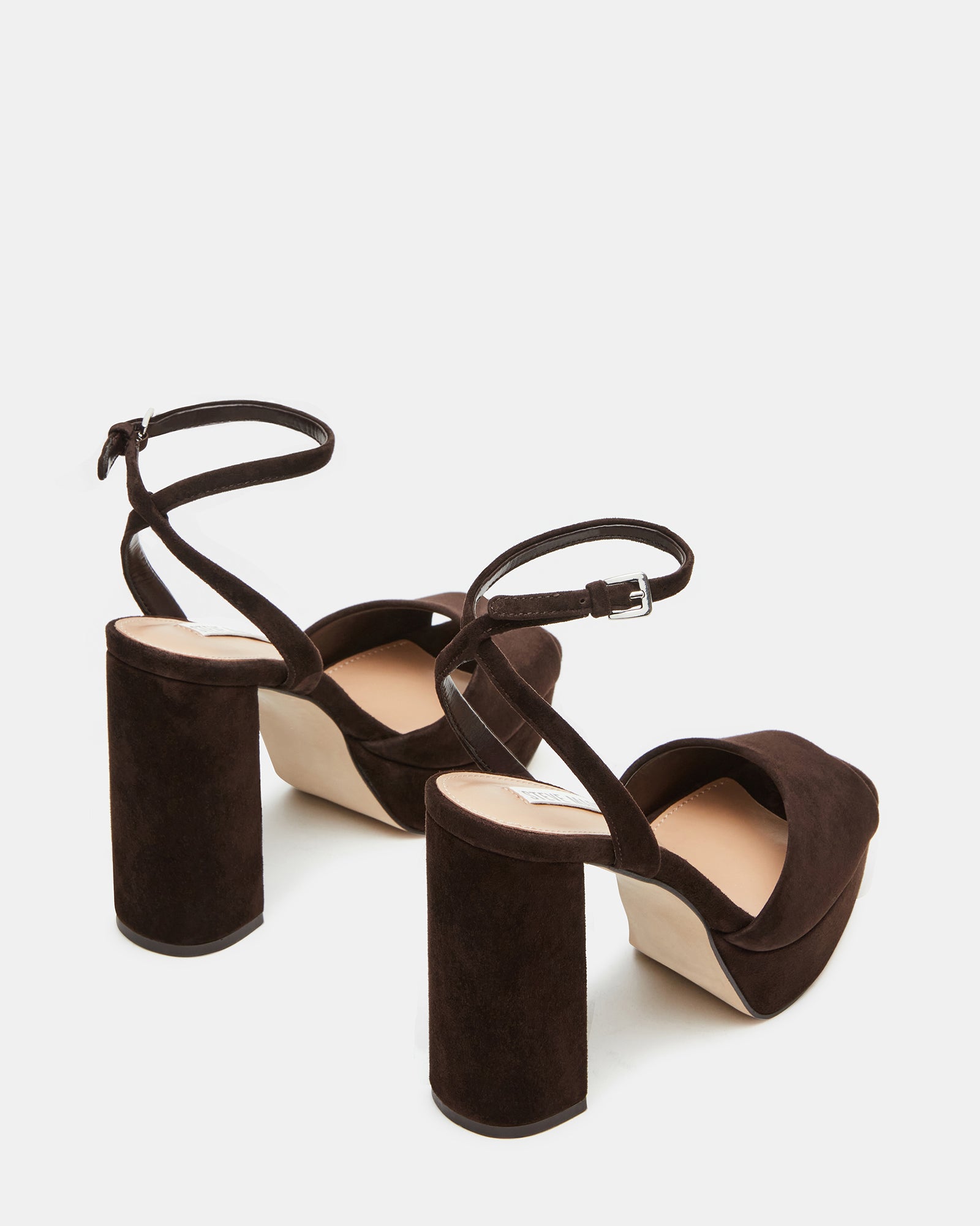 LOURDES CHOCOLATE BROWN SUEDE - Image 6