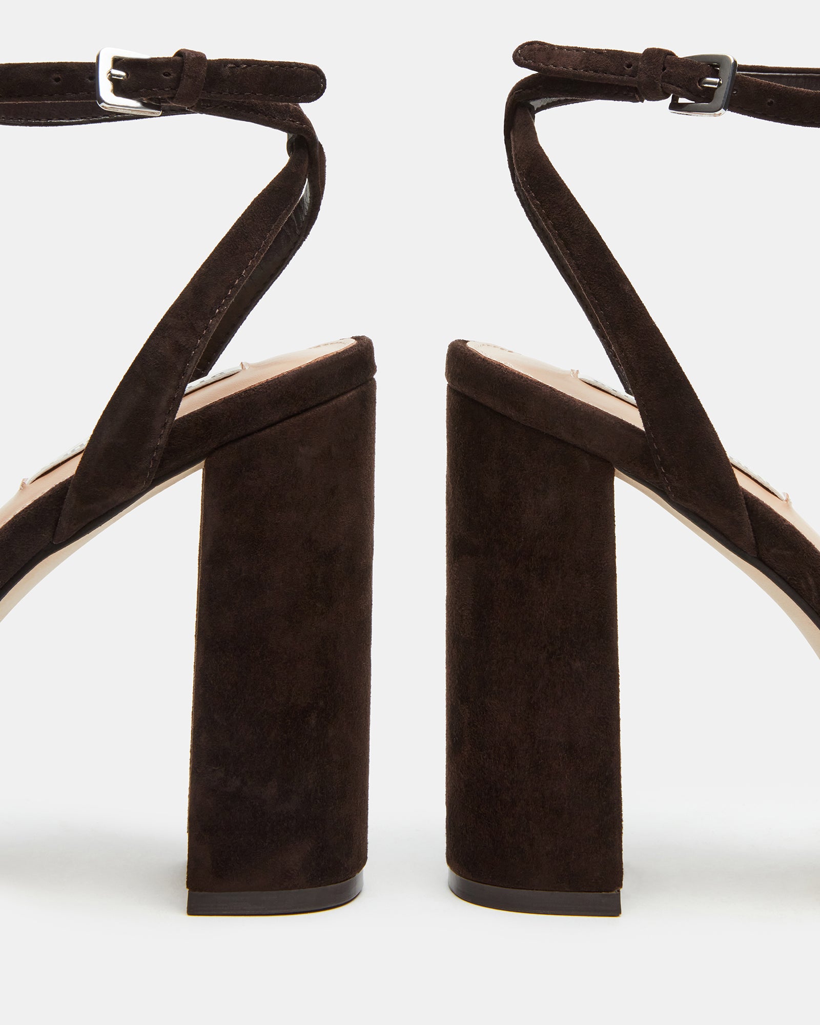 LOURDES CHOCOLATE BROWN SUEDE - Image 4