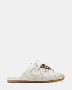 MAYSA WHITE DISTRESSED