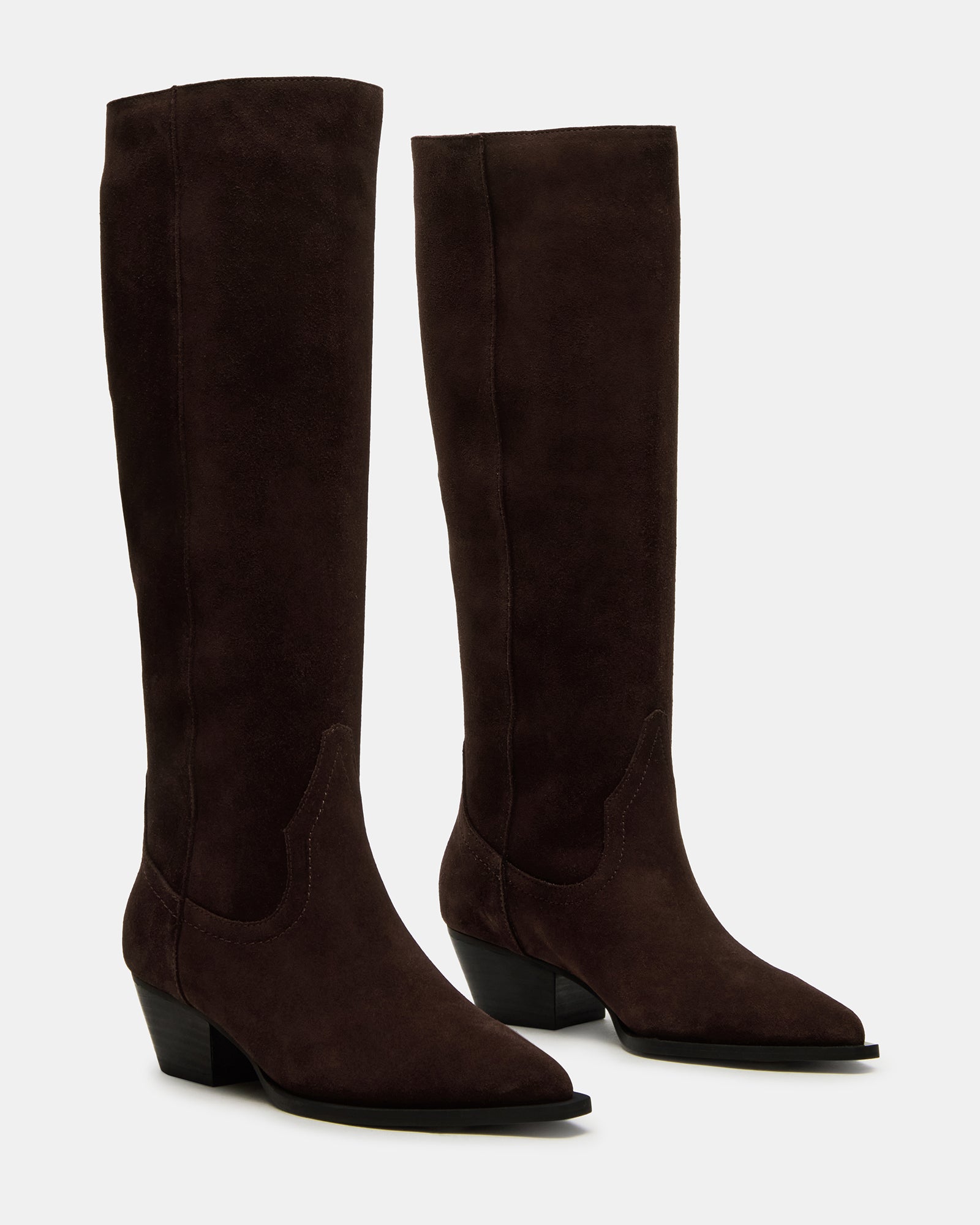 RATTLE CHOCOLATE BROWN SUEDE - Image 2