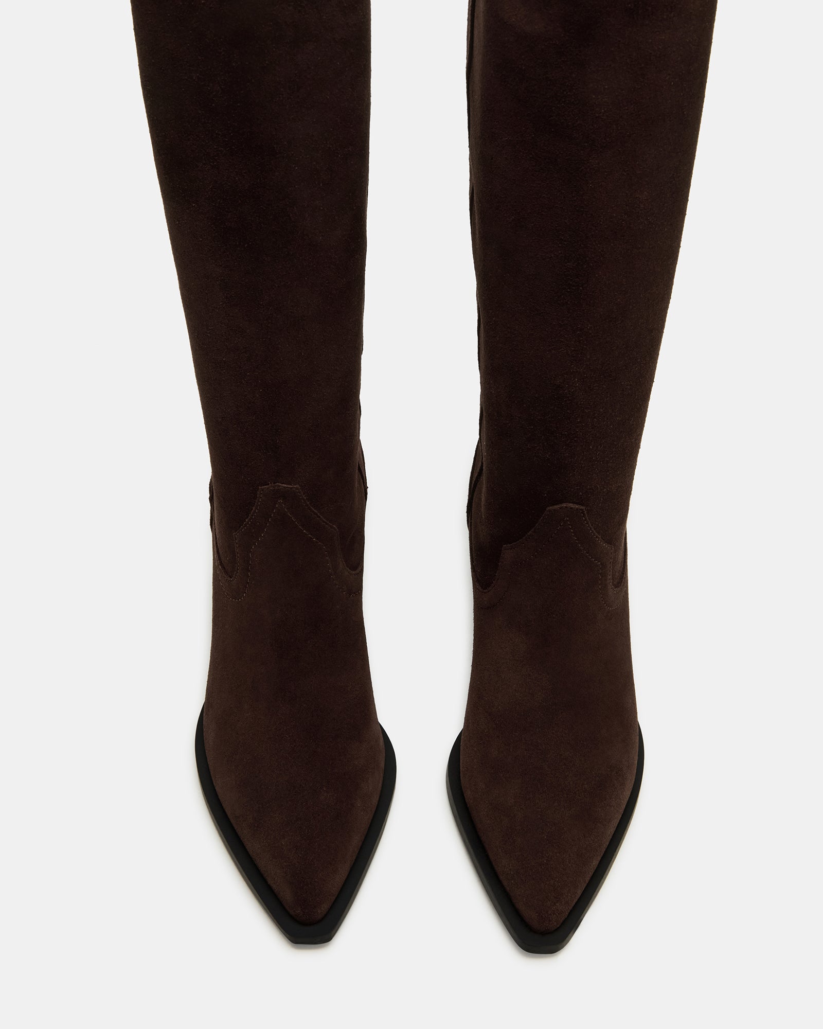 RATTLE CHOCOLATE BROWN SUEDE - Image 4